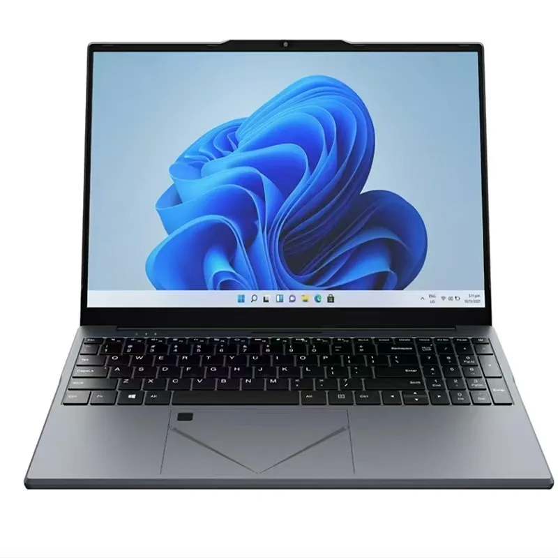 2025 New Laptop 15.6'' Intel N5095 Fingerprint Unlock and Business Ultra-thin Office Laptops Win 10 Student Laptops