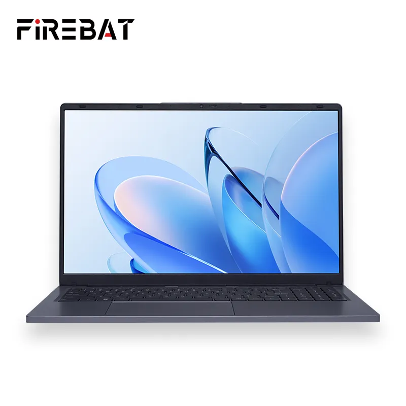 High Quality New Firebat Brand N150 15.6 AT15 Model Laptop 16GB DDR4 512GB SSD 16GB Intel Processor Metal English Laptop