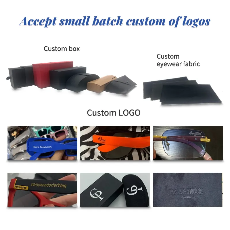 Unique Lunette De Soleil Luxury Designer Famous Sunglass Trendy Square Rectangle Frames Custom logo Sunglasses