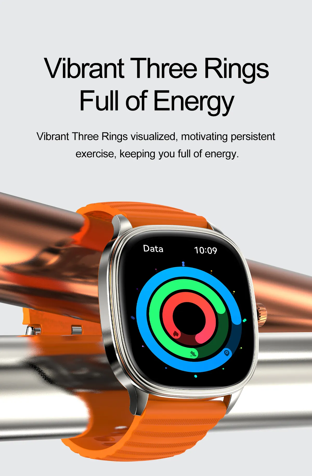 VALDUS 1.73inch AMOLED Screen VS21 PRO Health Monitoring Sports Smartwatch Men Women BT Call Activity Trackers Smart Bracelet