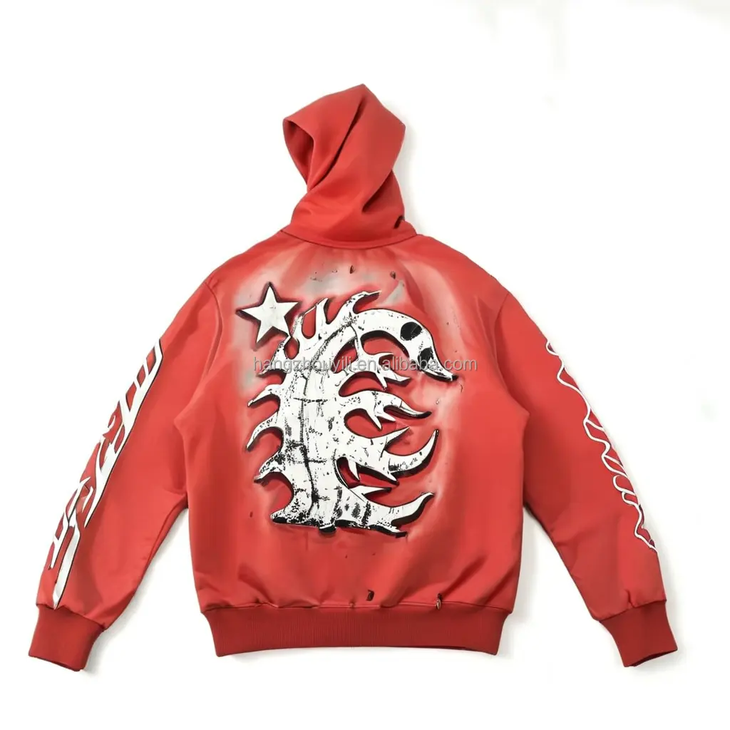 1:1 High Quality Hoodie Star Clothing Sweatpants 100% Cotton Sweatshirt Custom Pullover