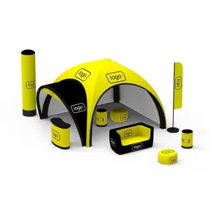 Custom Waterproof PVC 4x4 10x10 Blow up Inflatable Dome Marquee Shade Tent for Expo Sport Events Outdoor Events