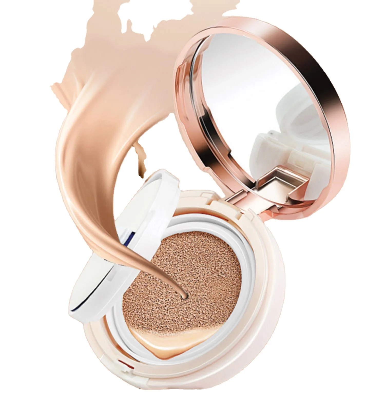 Korea Cosmetics Makeup Products Private Label Air Cushion Waterproof Brighten CC Cream Foundation Cosmetics