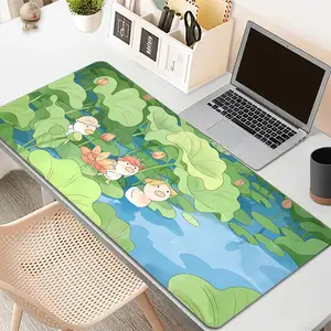2025 Custom Wholesale Price Natural Rubber Computer Accessories Game Mouse Pad Non-Slip Base Desk Mat Waterproof Gaming MousePad