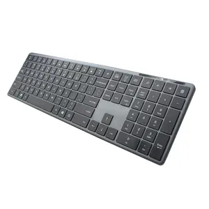 Hot Selling Ergonomic ItemHK8986 Computer Accessory Silent Keyboard Desktop Standard Computer 2.4G Wireless Keyboard
