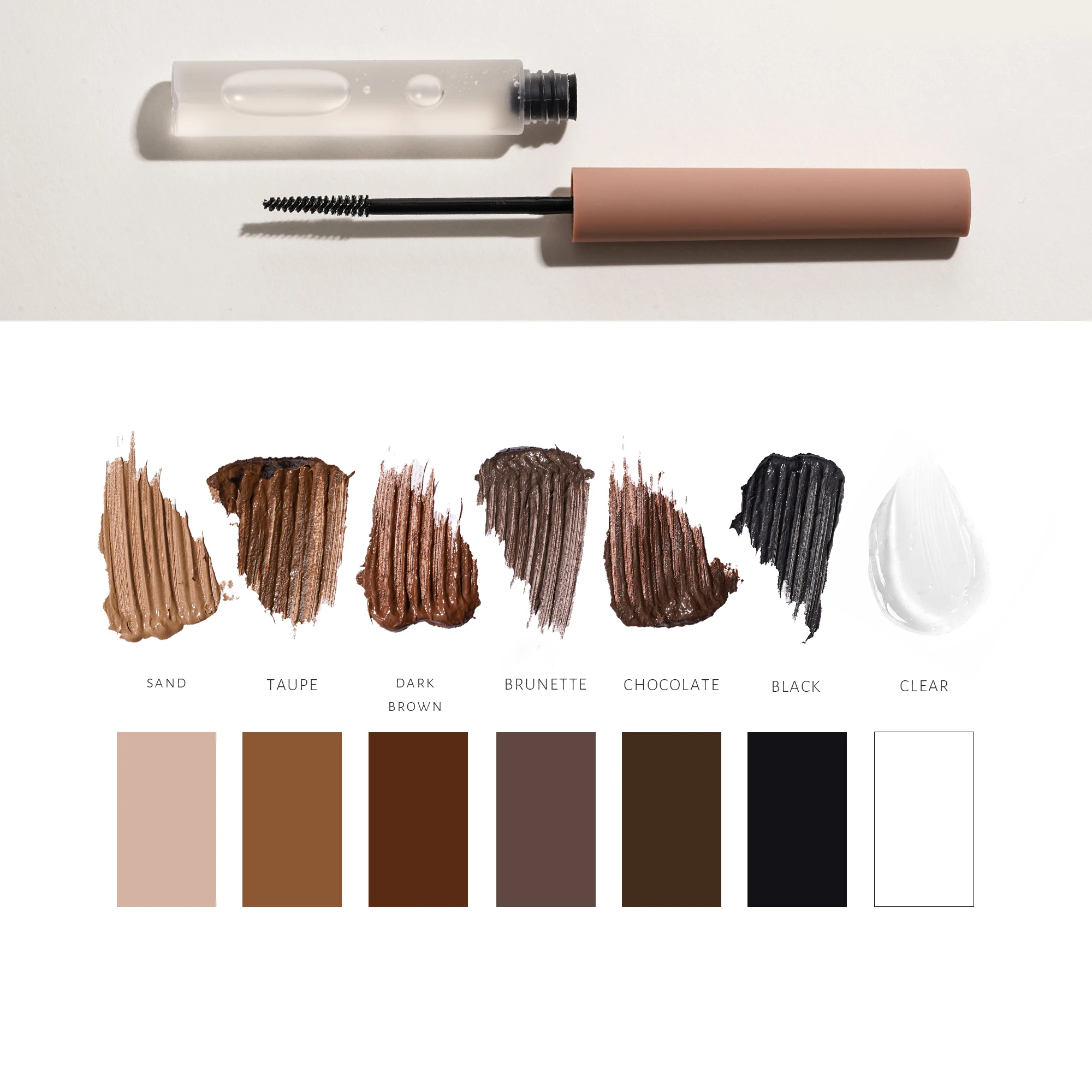 Eyebrow Gel Lasting Private Label Brow Gel Applicator Empty Container Custom logo OEM Factory Manufacturer Brow Styling Wax