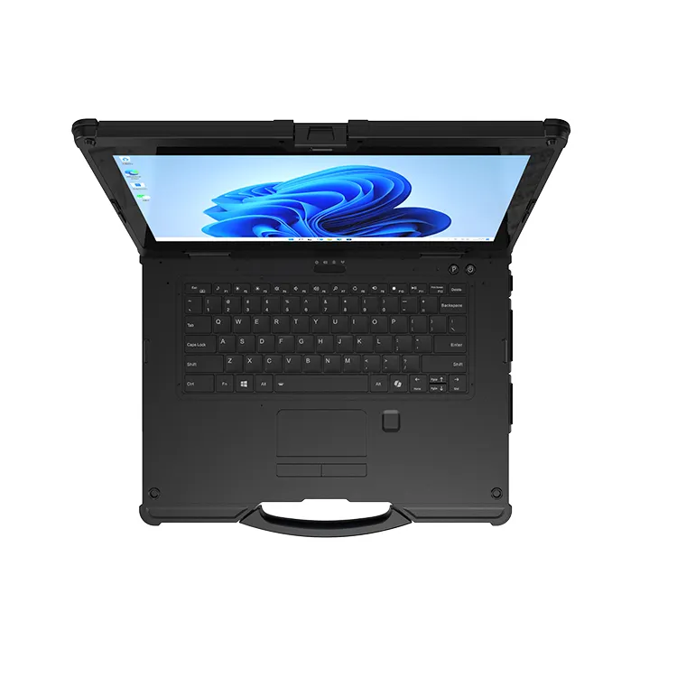 ODM/OEM Brand New 15.6 Inch Portable Industrial Laptop 4G/5G Processor Win 11 Fingerprint Rugged Notebook Computer