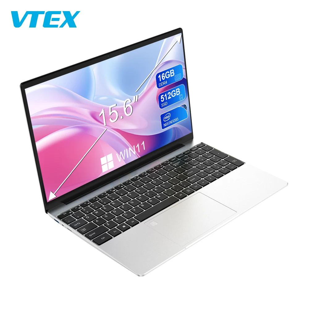 Customization Laptop 15.6 Inch Hot Selling Notebook Students Notebook Netbook Light Laptop Ssd Laptop