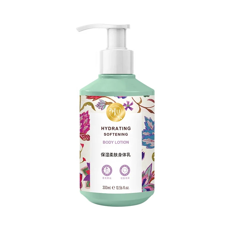 New Manufacturer High Grade Organic Anti-Wrinkle Smoothing Skin Care Moisturizer Hydrating Softening 300ml OEM Body Lotion