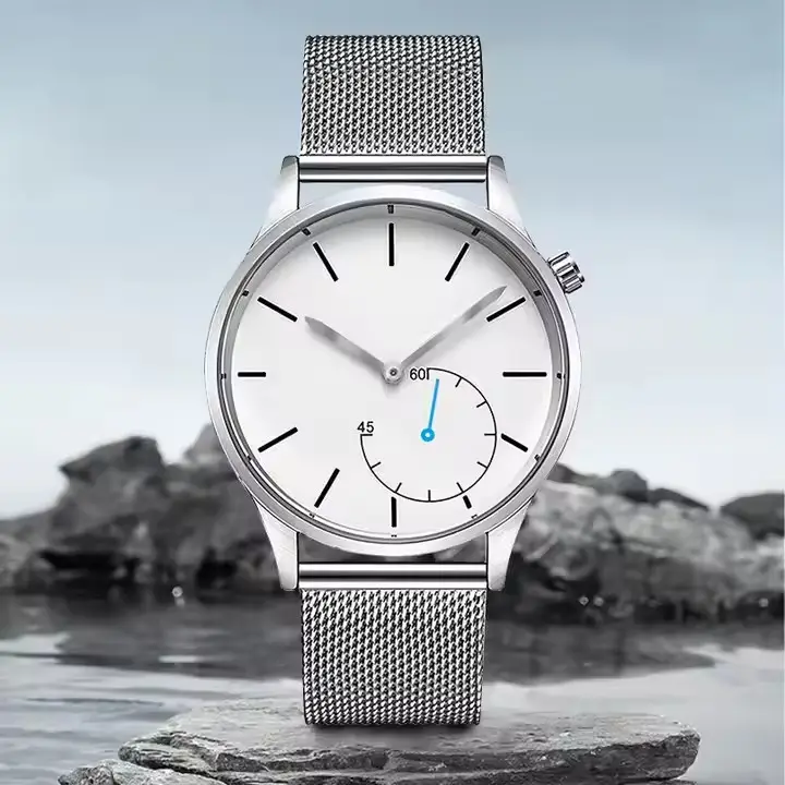OEM Fashion Luxury Simple Design Quartz Watch Stainless Steel Men's Watch