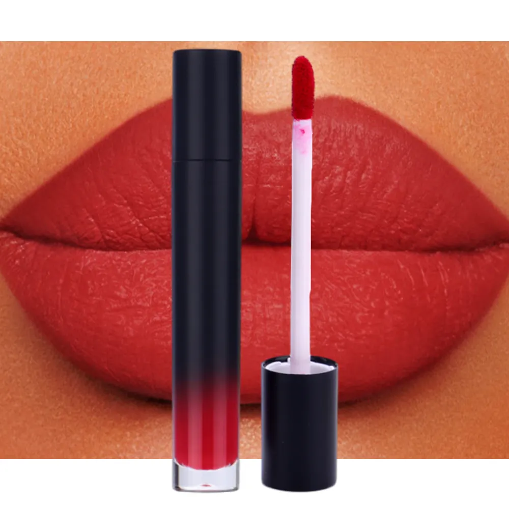 12 Colors Wholesale Make Your Own Lipstick No Logo Waterproof Long Lasting Cosmetic Vegan Private Label Matte Liquid Lipstick