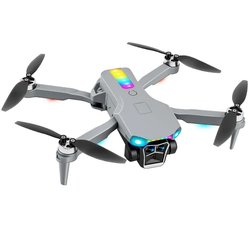 High Performance 4K Dual Camera Brushless 4.3 Inch Touch Screen Optical Flow RGB Lights Steady Hover One Key Operation UAV Drone
