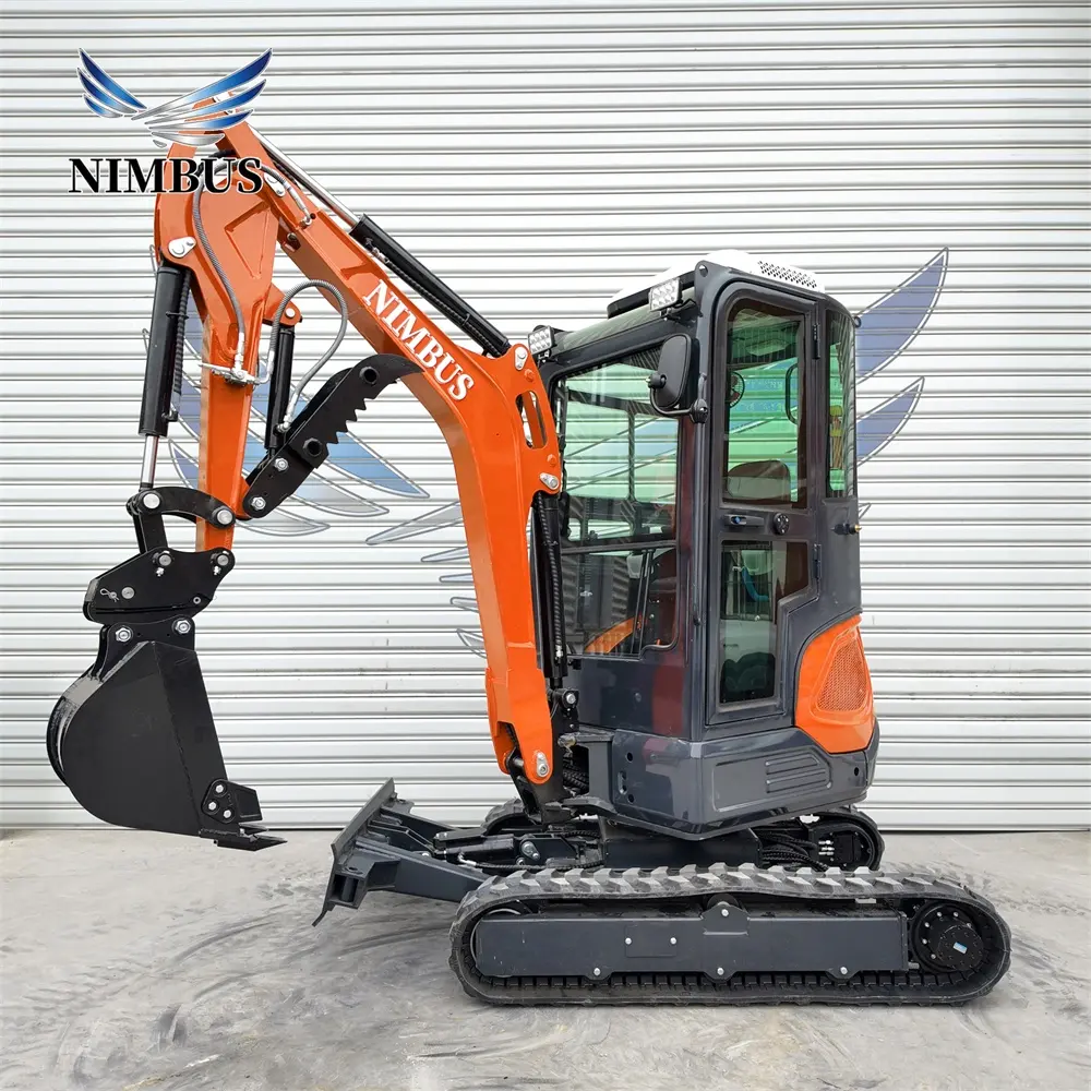 NIMBUS 3 Ton Excavator Mini Concealed High-Low Speed Motor CE/ISO9001 Certified Excavator Mini for Orchards Sports Courts