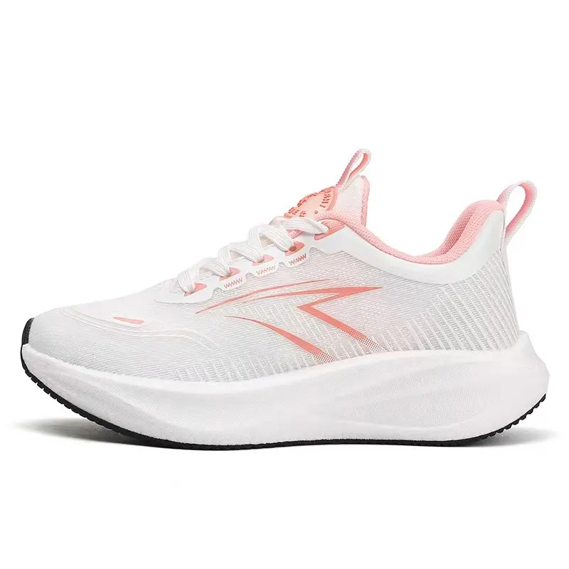 Spring and Summer Couple's Sports Shoes with Breathable Mesh and Soft Sole, Shock-absorbing and Simple Casual Running Shoes