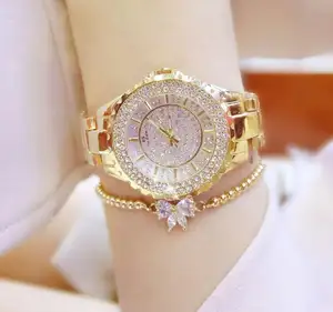 Wholesale Luxury Jewelry Wrist Quartz New Top Selling Watches Factory Direct Sales Custom Full Diamond Women Watch