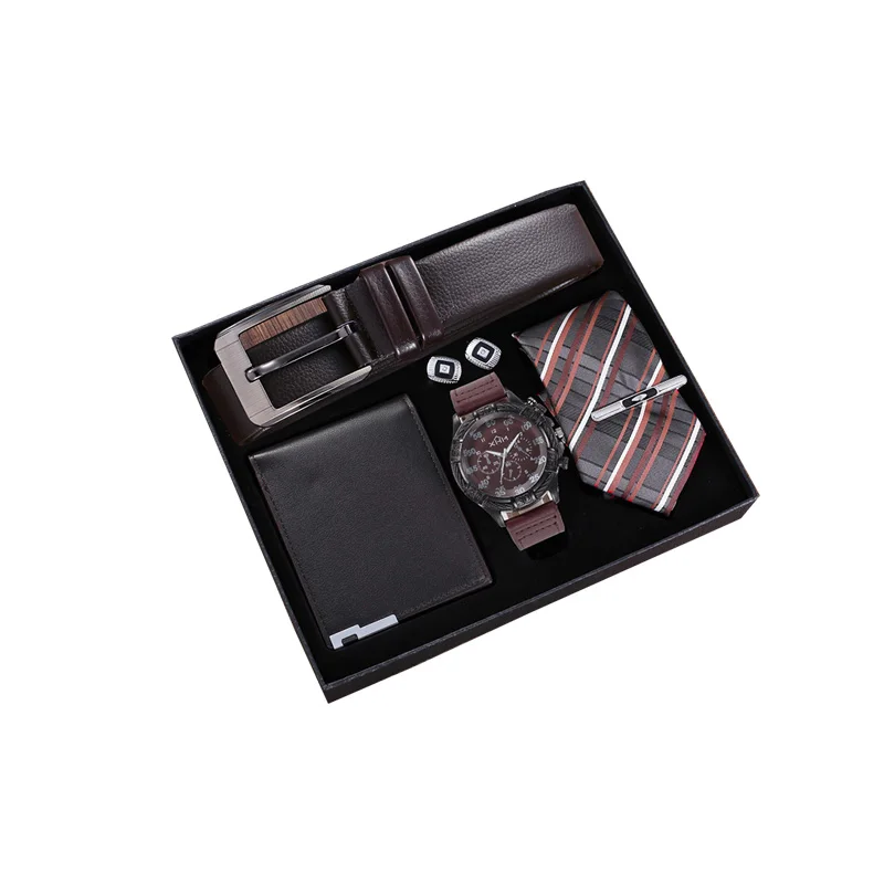 New Product Ideas 2024 Wallets Men's Watches With Low Price Sets Corporate Business Custom logo Fathersday Souvenir Gifts Item