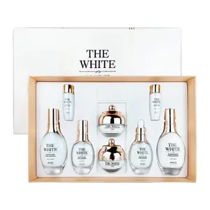 Anjo Professional the White Signature Skin Care 6Set Korea Cosmetic 99.9% Pure Gold-containing Six Sets of Skin Care Nourishing