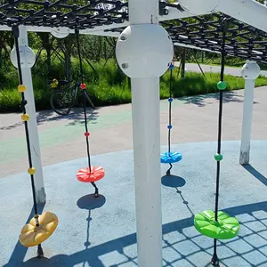 Community Outdoor Climbing Park Kindergarten Children's Fitness Training Steel Wire Rope Climbing Sports Equipment