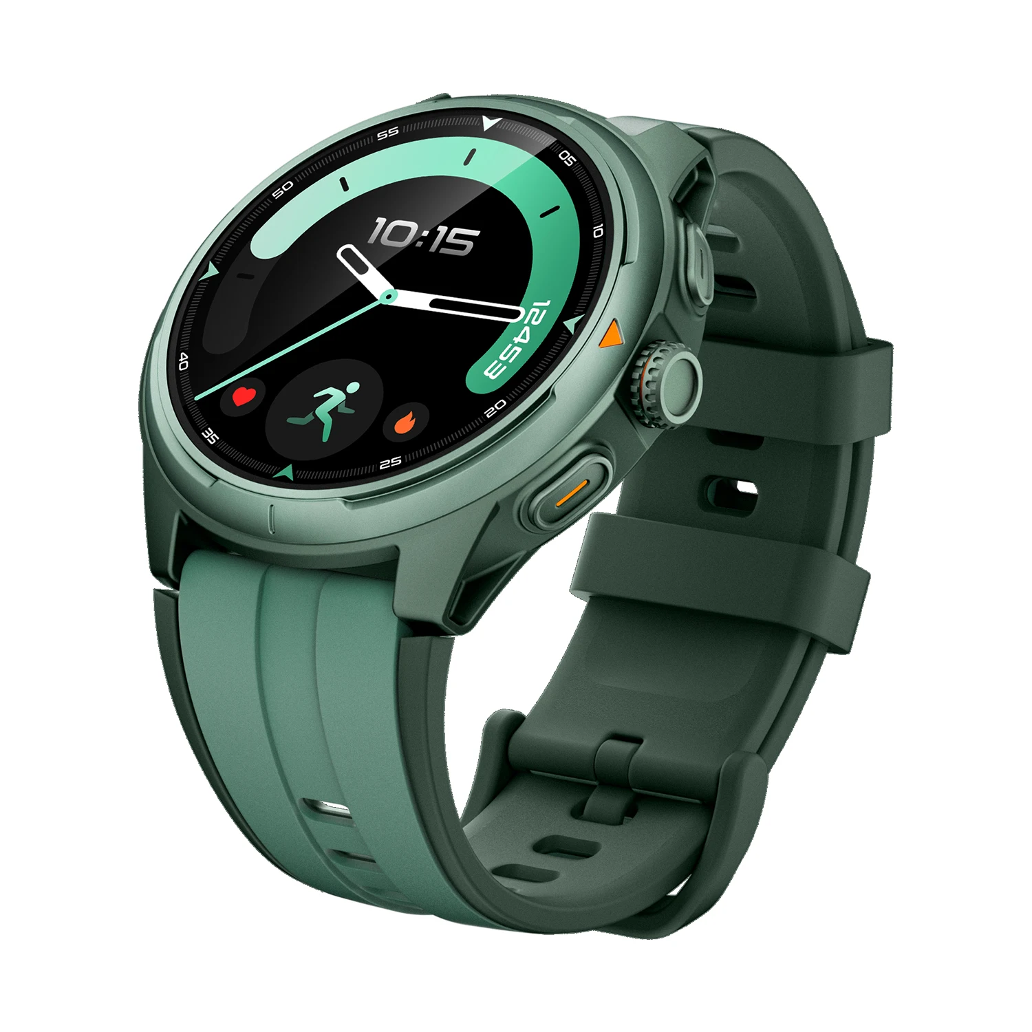 2025 GTR6 AI Smart Watch AMOLED Screen Magnetic IP68 Waterproof 24-Hour Sleep Heart Rate/Blood Oxygen Monitoring Answer Call