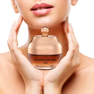 Wholesale Brightening Anti Aging Cream with Peptides and Plant Extracts for Wrinkle Reduction Private Label Skin Care Cream