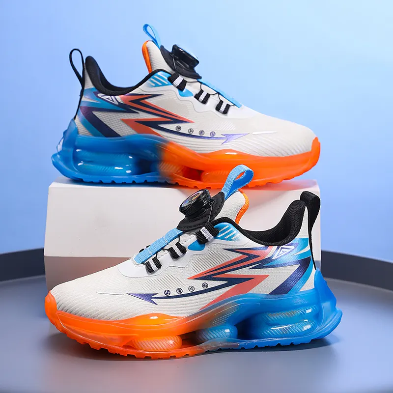 2025 Trending Kids Designer Sneaker Breathable Hard Wearing Sponge Insole Sports Shoes Boys Casual Running Shoes