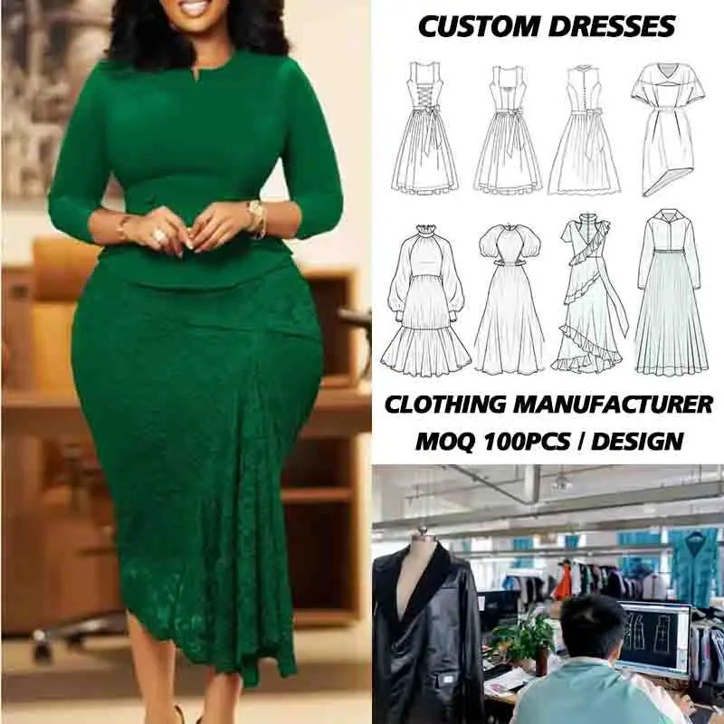 New Fashion Elegant Patchwork Women Ladies Office Career Business Dress African Slim OL Office Pencil Dresses
