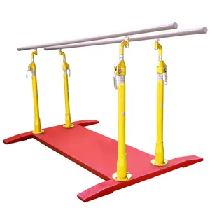 Durable Outdoor Fitness Equipment Adjustable Height and Width Parallel Bars