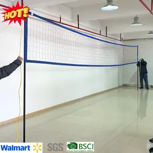 Top Selling Portable Court Equipment for Beach and Backyard Outdoor Sports Beach Volleyball Net and Badminton Net