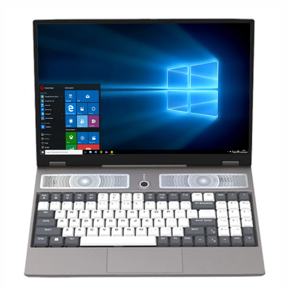 Hot Selling Brand New 16 Inch Intel N5105 Quad Core 16G Ram 512GB SSD Aluminum Laptop with Mechanical Backlight Keyboard