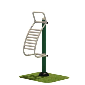 NINGK Outdoor Fitness Set Equipment with Galvanized Steel & LLDPE for Park Workout and Amusement