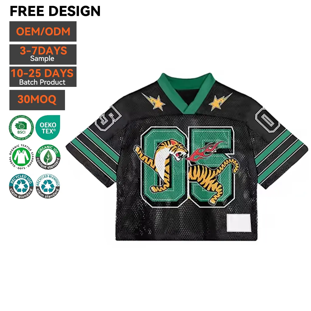 High Quality Wholesale Football Jersey T-shirt O Neck Quick Dry Breathable Mesh Regular Fit Soccer Boxy Custom Men t Shirt