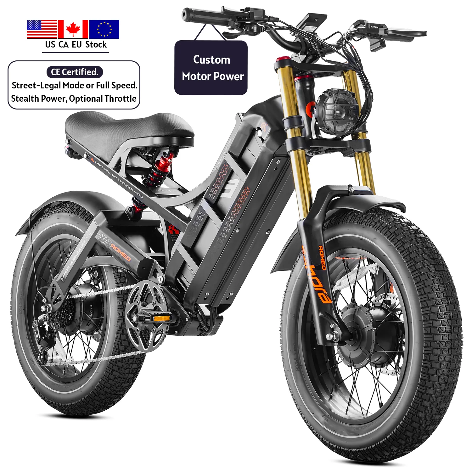 Best 52v 90ah Dual Battery 26-inch Wheel Dual Motor Powerful Mountain Electric Bicycle Adults Hot Sale Cycling E Bike Model Fat