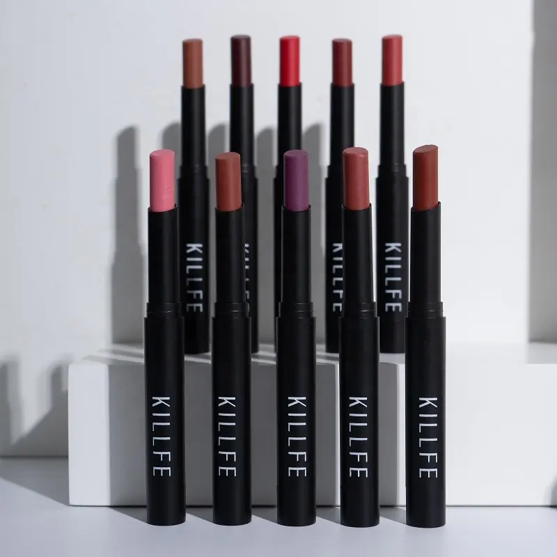 Wholesale High Quality Vegan Lipstick Private Label Makeup Products Matte Organic Lipstick