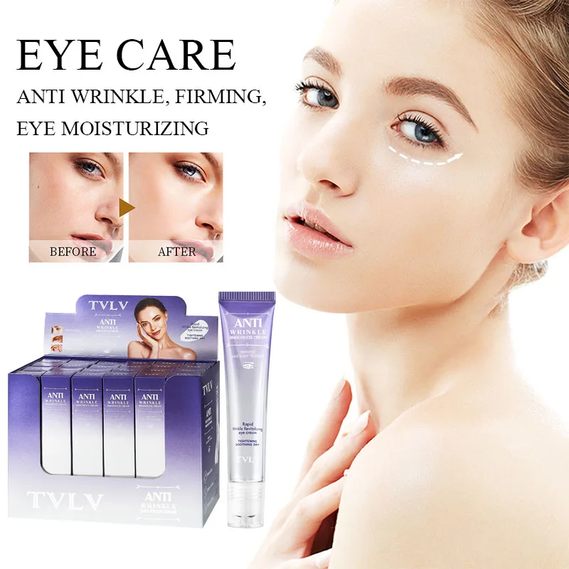 Private Label Wholesale Repair Eyes Anti-Wrinkle Firming Hydrating Remove Dark Circles Under Eye Cream for Skin Care