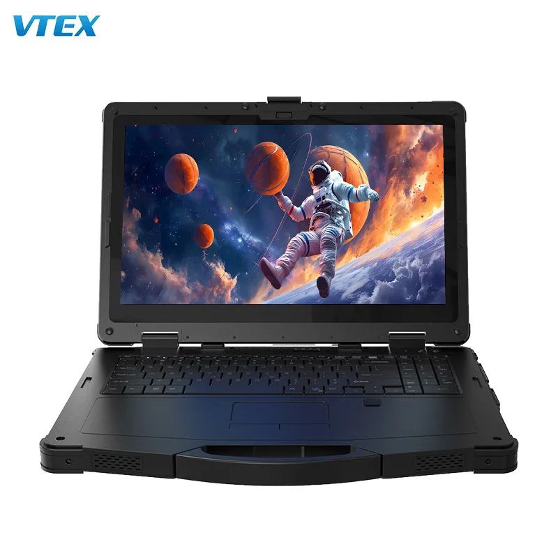 15.6 Inch Big Dual Battery Core I5 I7 Ultra 4G 5G Lte Ip65 Laptop Notebook Pc Nfc Mil-Std-810G 810H Tough Rugged Laptop
