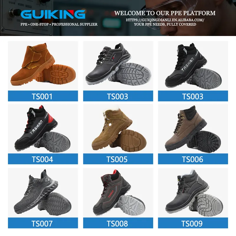 Winter Slip on Waterproof Dielectric Anti-Static Steel Toe Work Safety Boots Men's Sports Sneaker Style Construction Safety Shoe