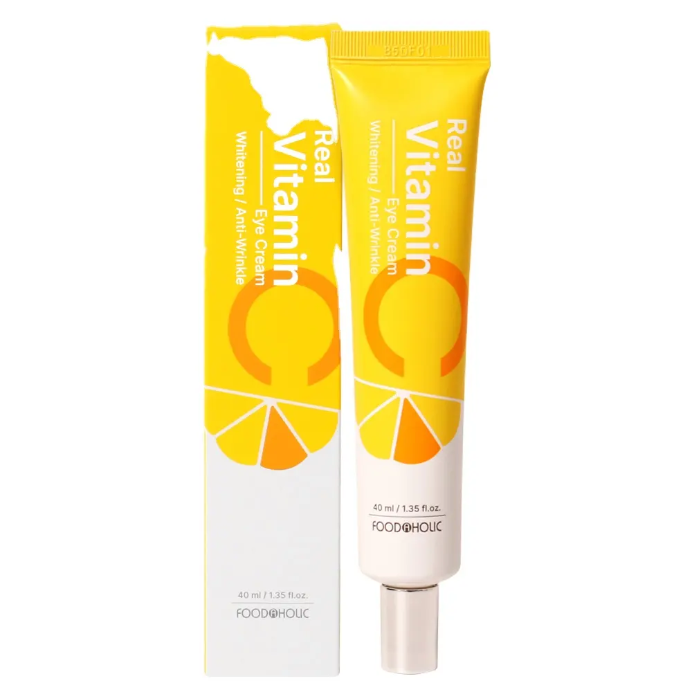 Vitamin C Peptide Niacinamide Eye Cream 40ml Hydrating Firming Brightening Korean Skincare Dark Circles Wrinkles Anti-Wrinkle