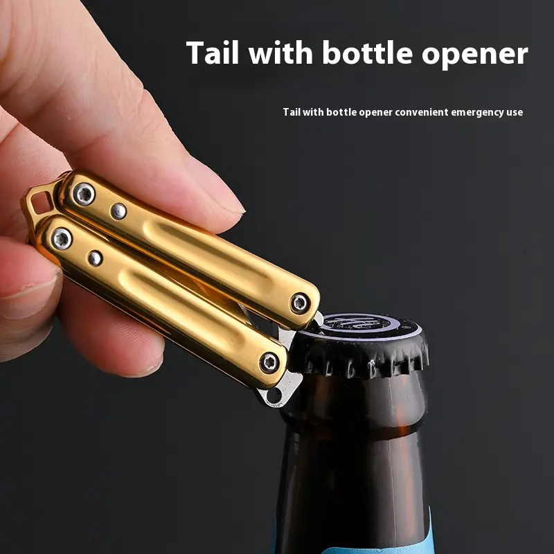 Factory Direct Customized OEM Tactical 3Cr13 Stainless Steel Folding DIY Knife YATONG Brand 1 Year Warranty Outdoor Adventure