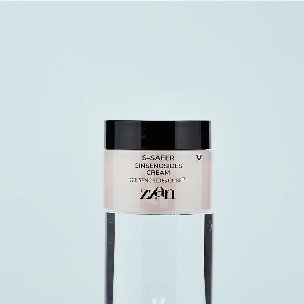 Best Selling ZZAN S Safer Ginsenoside Cream 50ml Korean K Beauty Daily Face Cream for Smooth Texture and Basic Skin Care Use