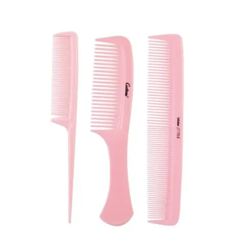WDX Style-Comb Makeup Tool Set 3pcs 0102 Combs for Enhancing Your Look