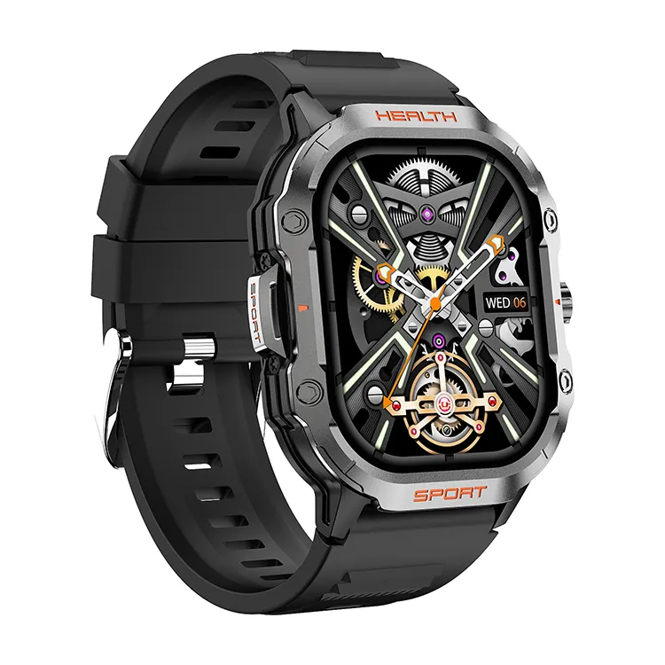 Fashion Outdoor SmartWatches IP67 Waterproof Menstrual Period NFC Always on Display Amoled Smart Watch for Android IOS