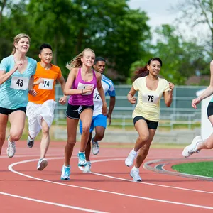 MASTER QIAO Eco-Friendly Prefabricated Running Track for Sprint Training Outdoor School Sports Areas UV & Weather Resistant