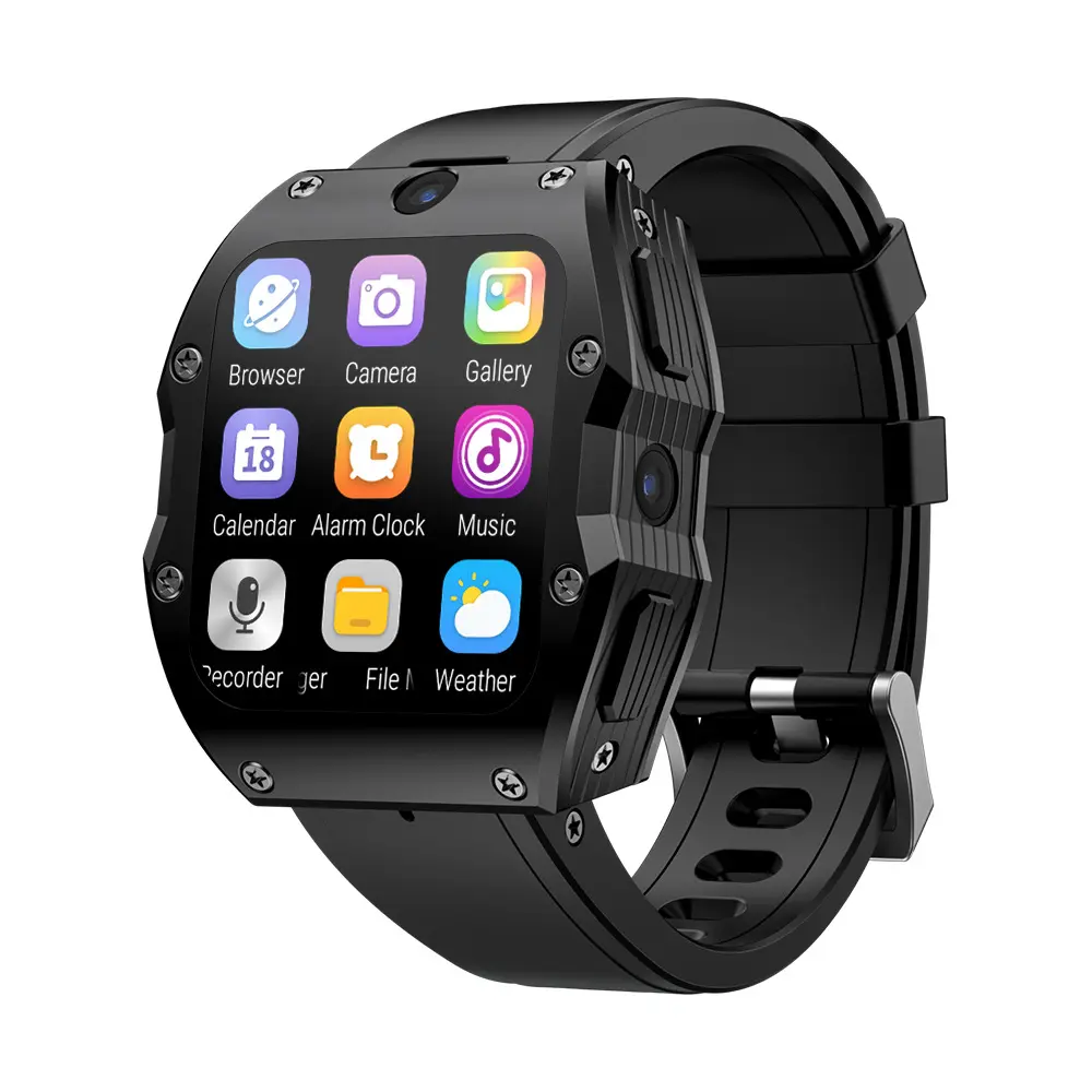 Android Smartwatch-Fitness & Sports Watch 4G AMOLED Display GPS Navigation 4 Days Battery Life New Flagship Waterproof Model