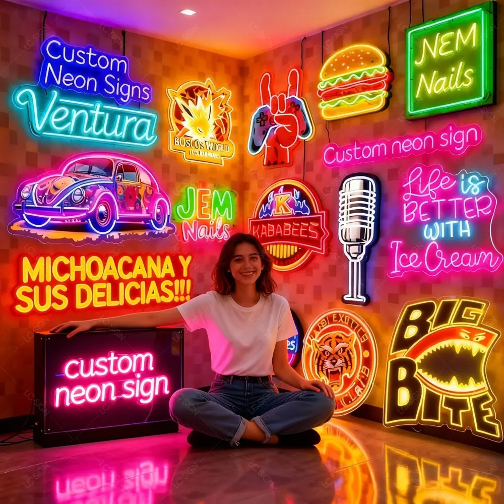 Dropshipping Custom Neon Sign Winng Neon Art Sign Display 3d Acrylic for bar Shop Wall Decor