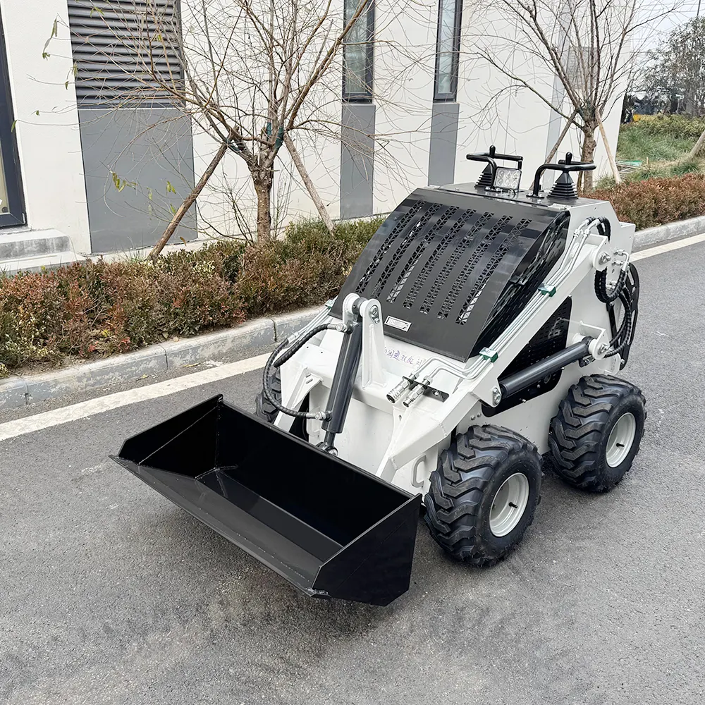 Chinese Manufacturer Epa Agricultural Mini Skid Steer Loader Wheel Track Skid Steer Loader for Sale