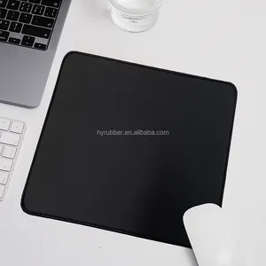 Factory Price Waterproof Computer Mouse Pad With Non-Slip Rubber Base, Laptop, Office & Home,Black RPET Ecro-friendly