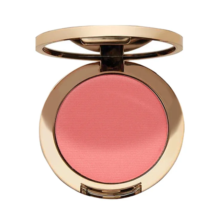 High Quality Beauty Cosmetic Makeup Blushes Custom Label Professional Cheek Blush Pearl Orange Pigment Blush Palette
