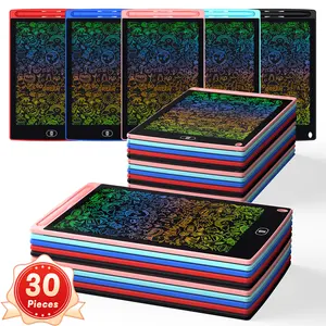 HS Chinese LCD Drawing Tablet for Kids School Supplies Digital Writing Pad Memo Pads 8.5 Inch Self-Adhesive