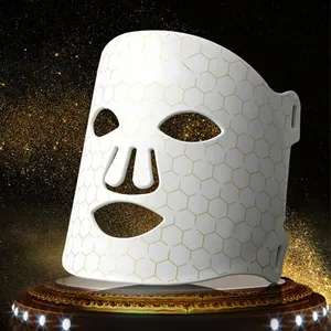 Wholesale 7 Colors Skin Rejuvenation Led Red Light Facial Care Anti-frown Lines Face Therapy Mask
