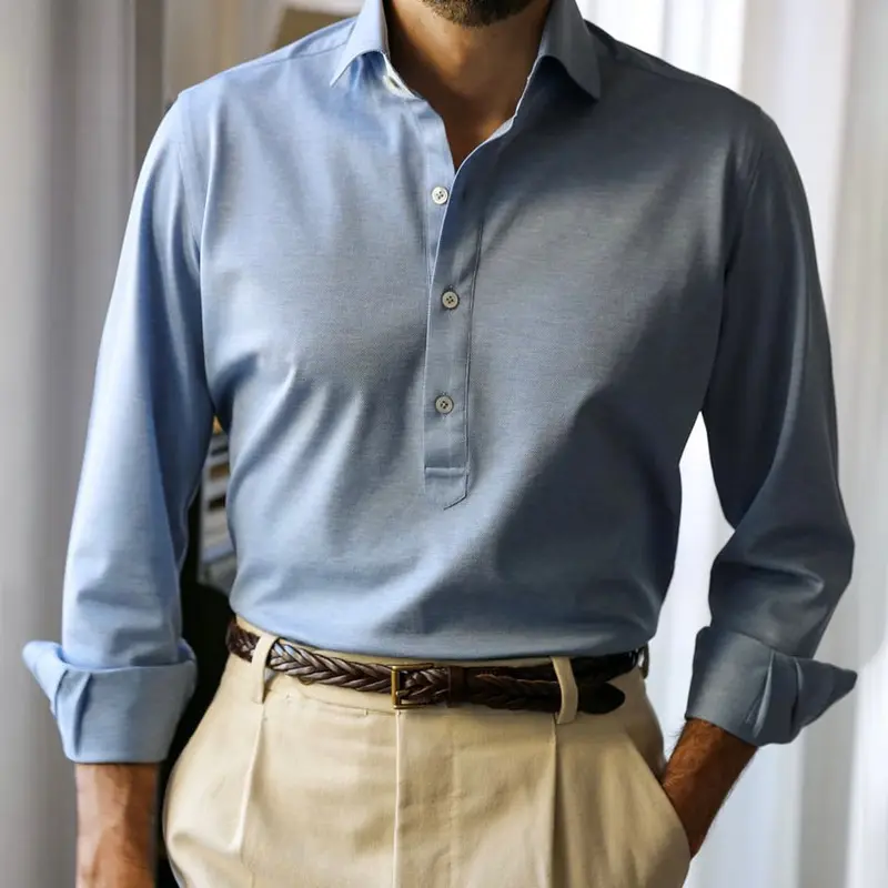 Male Clothes Casual Shirts High Quality Custom, Men Social Shirts Fit Mens Dress Shirts/